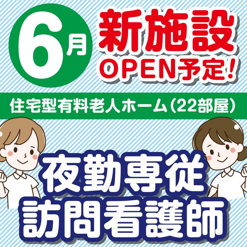夜勤専従訪問看護師（パート）／訪問看護 ルナ・ステーション