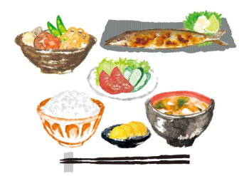 ２．食事