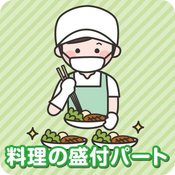 料理の盛付（パート）／日本ゼネラルフード株式会社  北陸支社