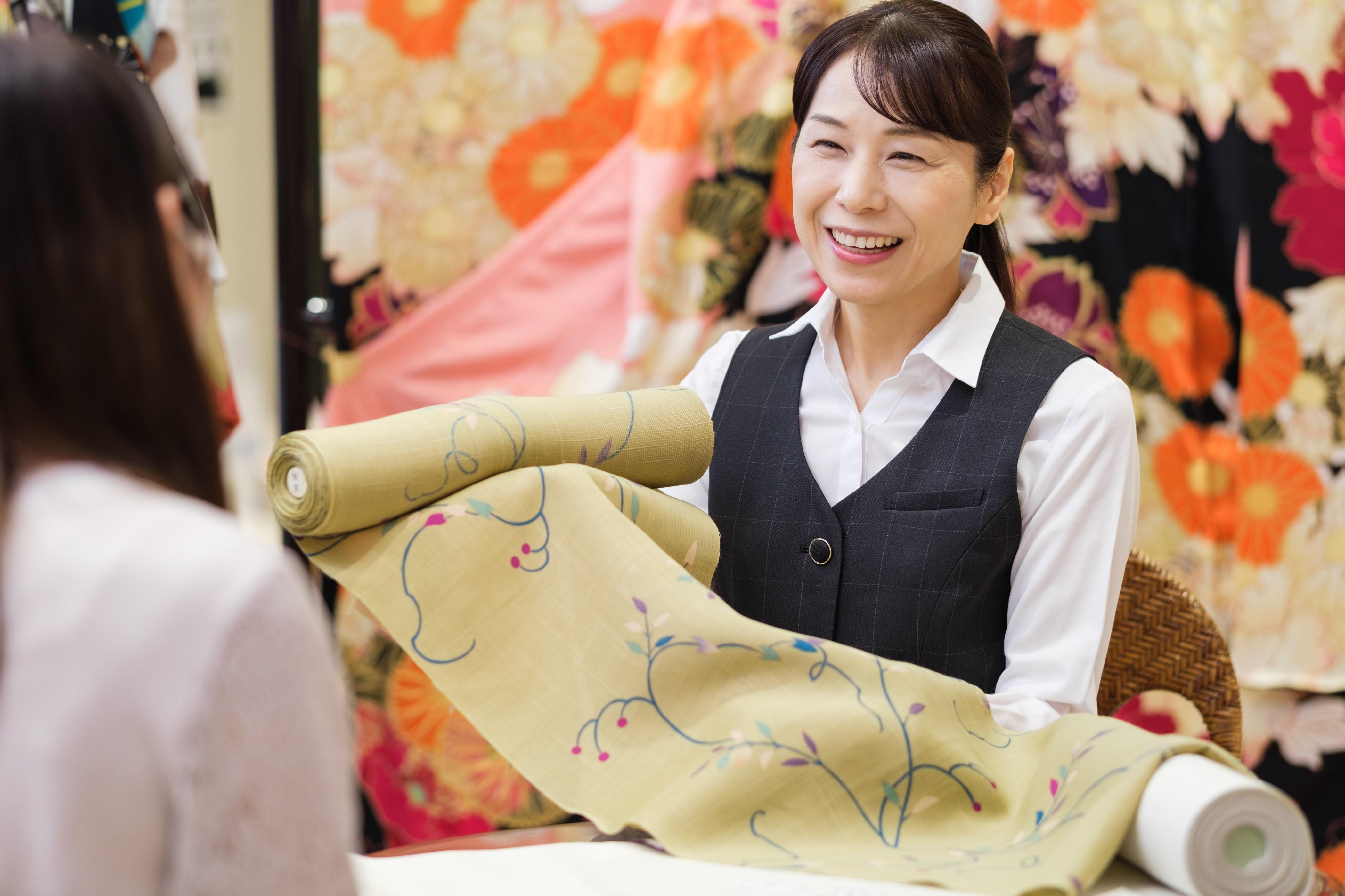 着物の販売スタッフ／kimono錦　杜の里店/イオン杜の里ショッピングセンター