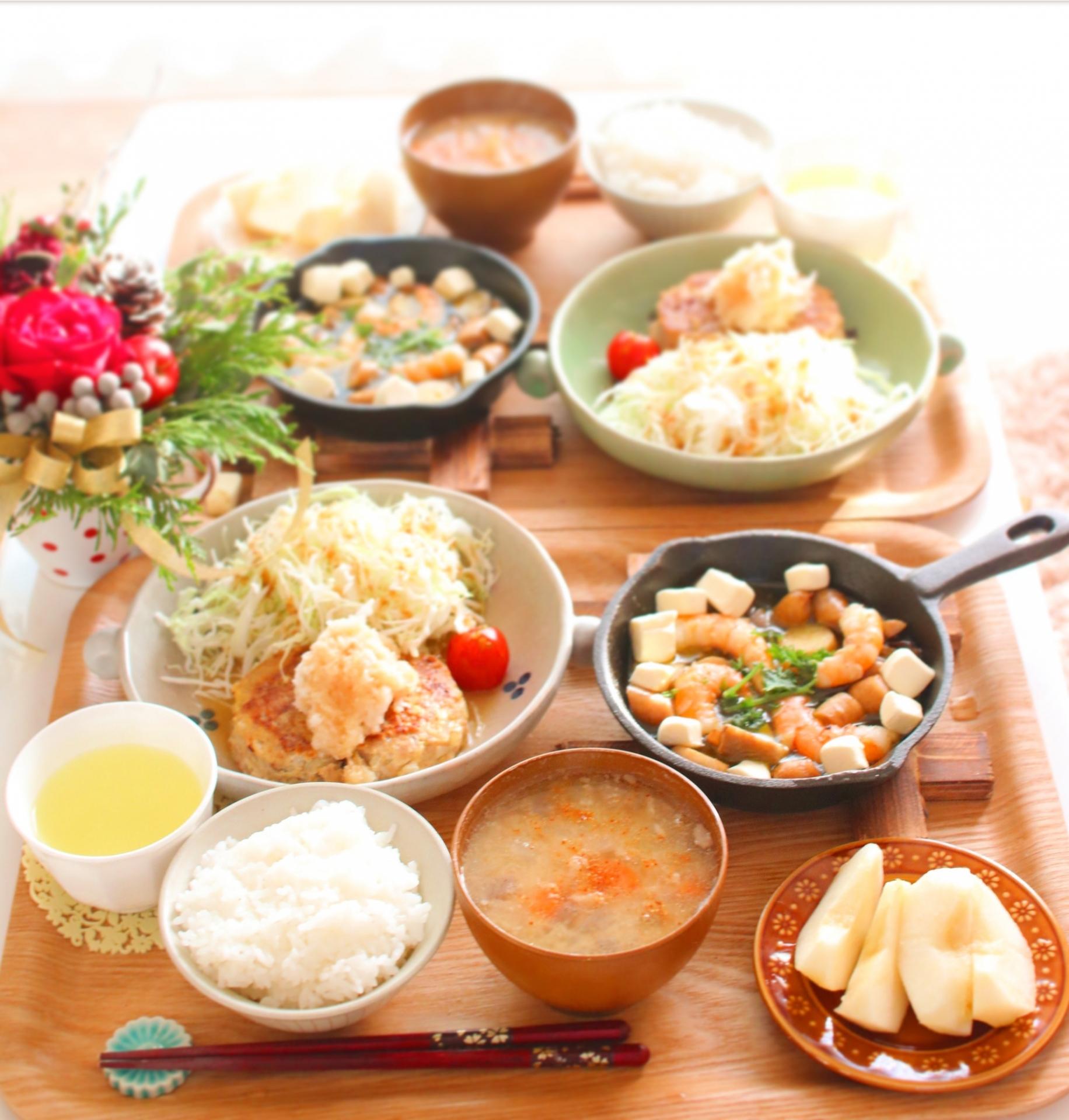 おいしい食事で元気に！
